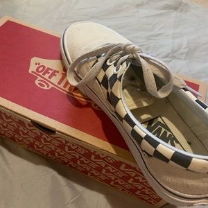 Checkered Vans
